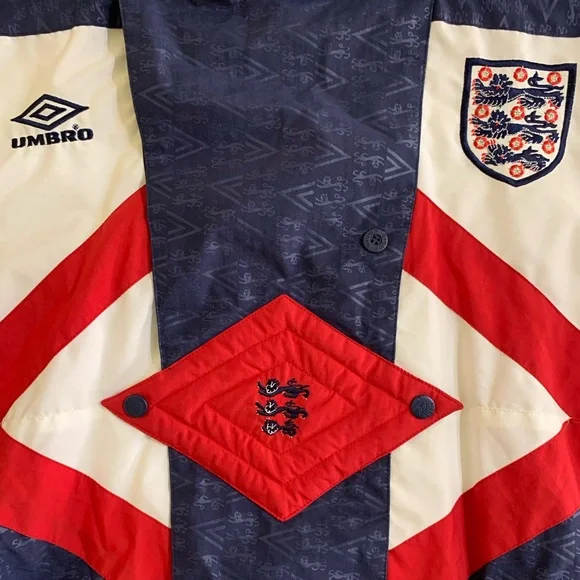 VTG UMBRO Men’s Size XL England 🏴󠁧󠁢󠁥󠁮󠁧󠁿 National Soccer Team 2pc Set